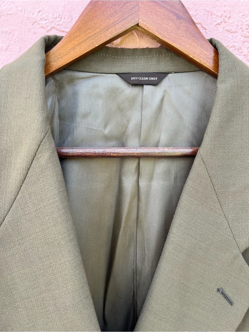 Vintage Givenchy Monsieur Sport Coat Blazer Olive Green